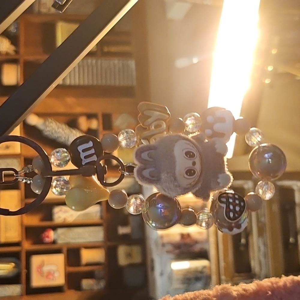 Labubu bag charm